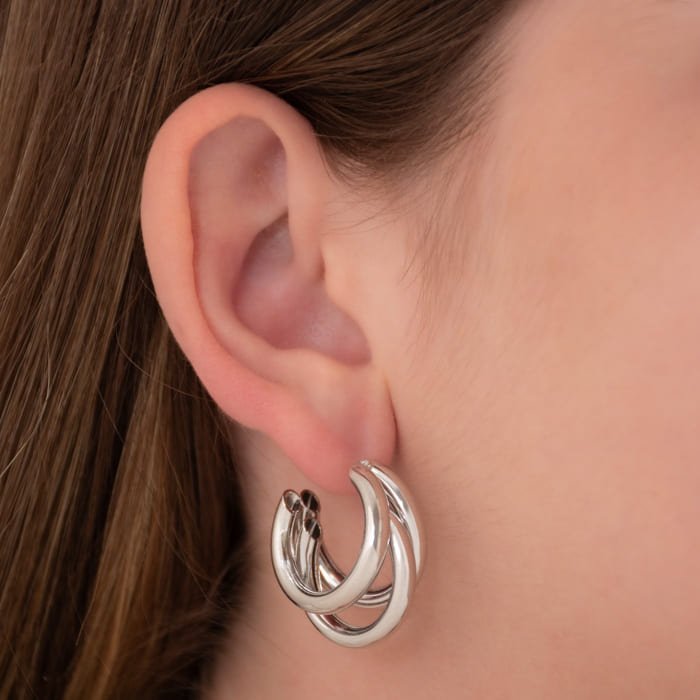 ARGOLA TRÊS TUBOS P