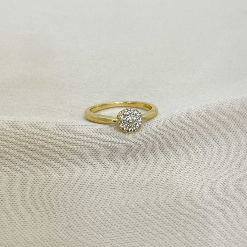 ANEL CRAVEJADO CÍRCULO 7MM