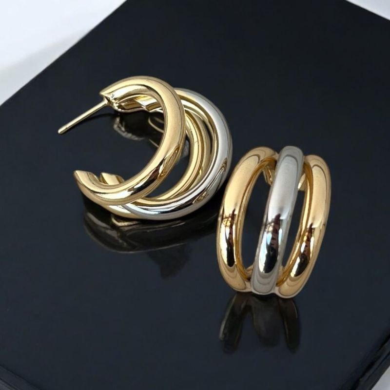 ARGOLA COM TRÊS TUBOS G
