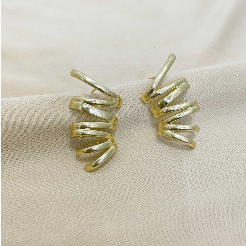 BRINCO EAR CUFF COM FIOS LISOS