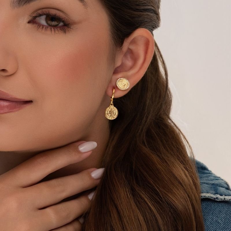 BRINCO REDONDO SÃO BENTO BORDA CRAVEJADA