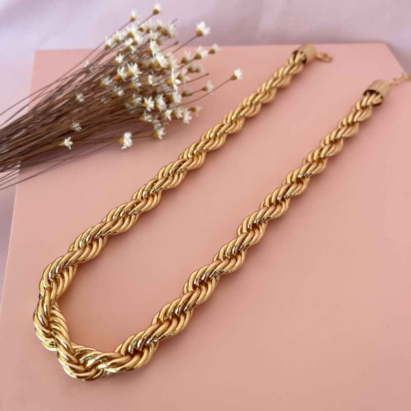 CHOKER CORDÃO BAIANO GG (1CM)