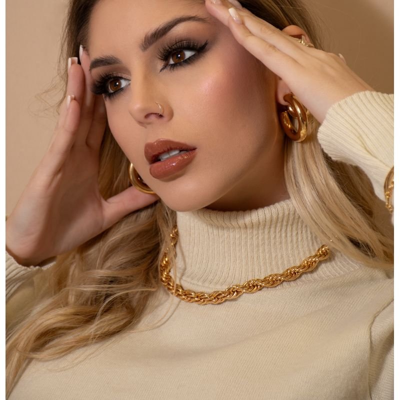 CHOKER CORDÃO BAIANO GG (1CM)