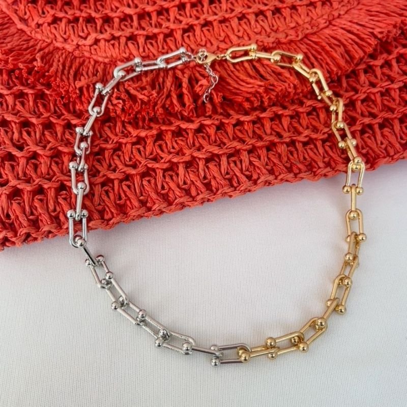 CHOKER INSPIRAÇÃO TIFFANY DOIS BANHOS