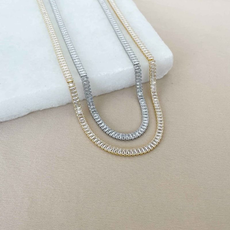CHOKER RIVIERA BAGUETE