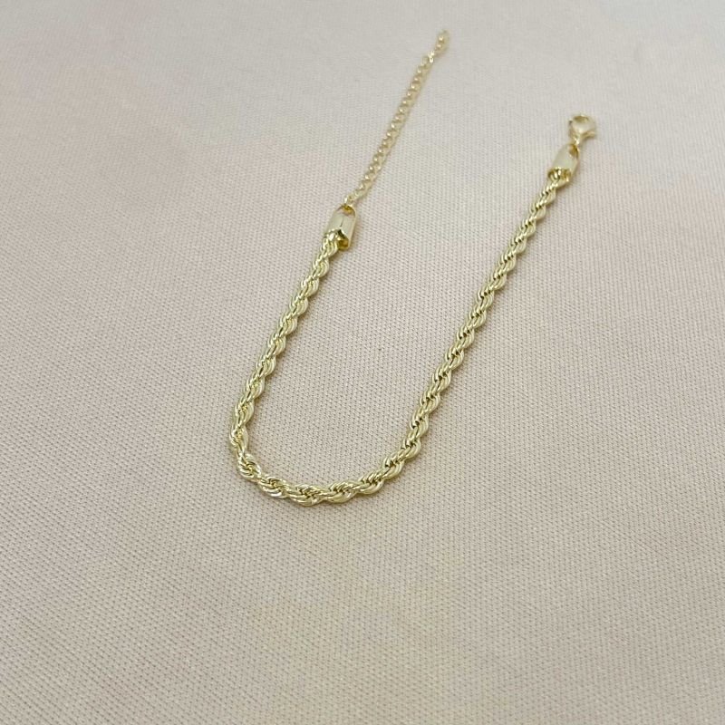 PULSEIRA FEMININA CORDÃO BAIANO (2MM)