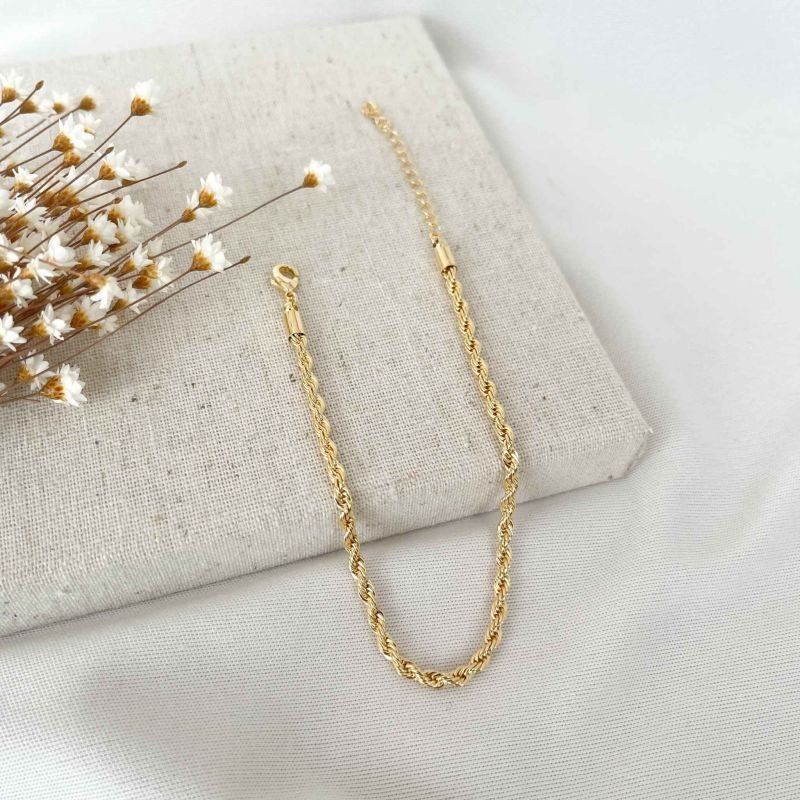 PULSEIRA FEMININA CORDÃO BAIANO (3MM)