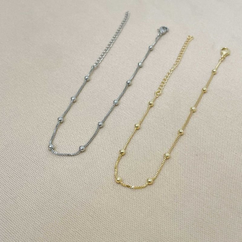PULSEIRA FEMININA VENEZIANA COM BOLINHAS